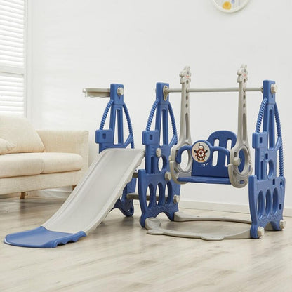 Kids Multifunctional Indoor Playground Slide Set